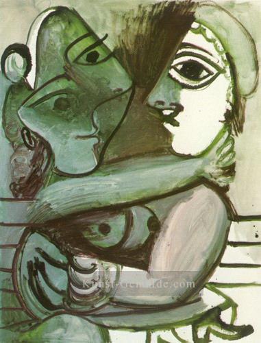 Paar Assis 1971 Kubismus Pablo Picasso Ölgemälde